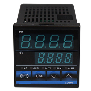 Controlador de temperatura Digital doble PID F/C CD101, Control de temperatura, salida de relé de CD101FK02-M x AN-NN - Product Image 1