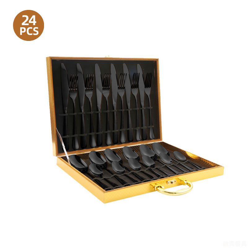 Gift box set of 24 (black)