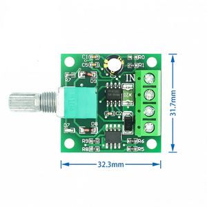 2A 30W Mini PWM DC Motor drehzahl regler DC 1,8 V 3V 5V 6V 12V PWM Einstellbare 1803BK Selbst wiederherstellung sicherung - Product Image 3