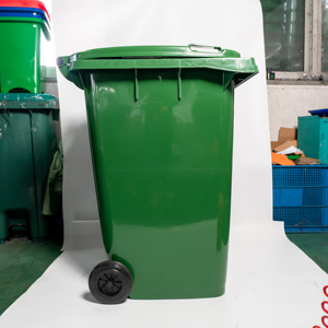 Contenedor de reciclaje de 360L, cubo de basura, cubo de basura para exteriores, cubo de basura con Pedal, Cubo de clasificación de basura Rectangular