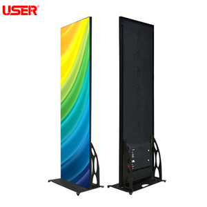 Sıcak satış alışveriş merkezi Led Poster standı kontrol posteri Led ekran dijital gösterge reklam olay kullanımı LED Poster standı - Product Image 1