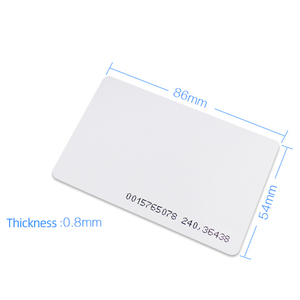 批发定制PVC可打印空白卡215 213 216 ID IC RFID智能芯片卡 - Product Image 5