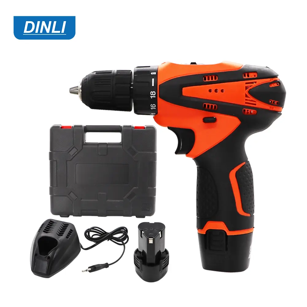 12V Bestseller in China Günstige und Speed Tools Set Double Speed Elektro bohrmaschine