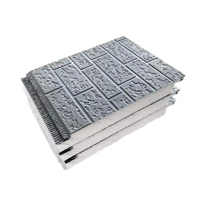 Pannello di rivestimento in metallo di colore personalizzato 30-100MM rivestimento termico in lamiera peps pannello Sandwich in schiuma per la facciata dell'edificio - Product Image 1