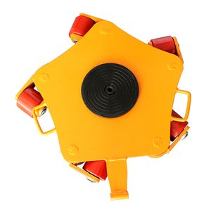 360 ° รถเข็นล้อลากสากลสำหรับเครื่องจักรกลการเคลื่อนไหว3ตัน4ตัน5ตันแพลตฟอร์ม OEM - Product Image 2