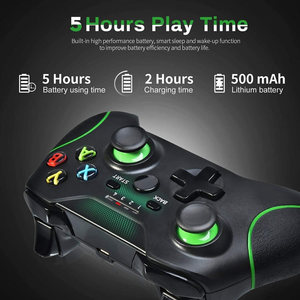 Dropshippingワイヤレスゲームコントローラー内蔵デュアルバイブレーション2.4GHZゲームパッドコンソールXbox One/Ons S/One X/PC用 - Product Image 5