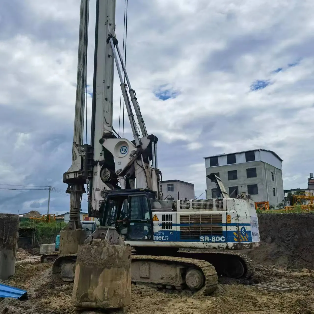 Italia Soilmec PLATAFORMA DE PERFORACIÓN ROTATIVA SOILMEC UTILIZADA SOILMEC DE USO DE LA PLATAFORMA DE PERFORACIÓN EN ESTADO UTILIZADO DE 25/30/12/