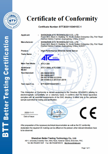 Convertidor Ethernet a Serie TCP/IP a Serie RS232/RS485/RS485 Convertidor Ethernet () - Product Image 5