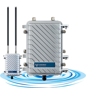 OEM ODM KuWFi Wide Range 64 usuarios Dispositivo de punto de acceso Wifi 300Mbps IP67 Punto de acceso al aire libre a prueba de agua para cobertura de red inalámbrica - Product Image 1
