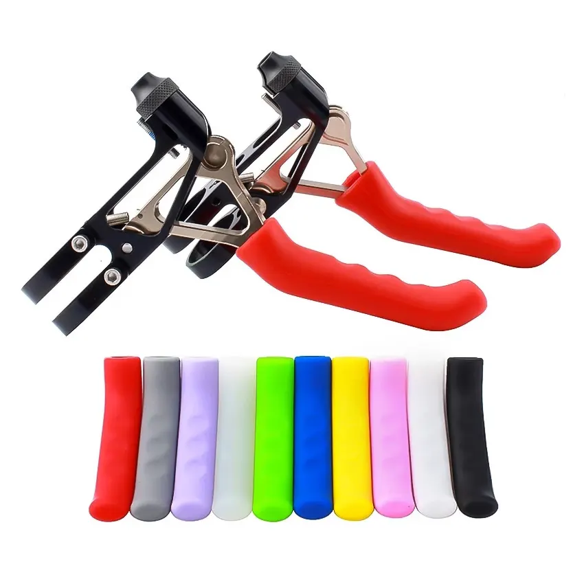 2pcs Bicycle Brake Handle Cover Silicone Sleeve MTB Road Bike Brake Lever Protector Covers Mountain Bike Brakes Accessories