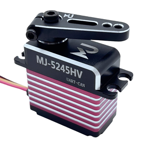Сервопривод UART-CAN автобуса MJ-5245HV 8, 4 на 16 кг-см, цельнометаллический программируемый цифровой сервопривод без сердечников для радиоуправляемых самолетов и вертолетов - Product Image 4