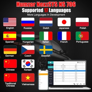Humzor NexzSYS NS706 strumento diagnostico Auto sistema completo supporto per chiave Auto 83 + marche Auto - Product Image 3