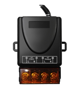1 CH 220V ricevitore modulo interruttore + 433MHz codice di apprendimento RF Kit di controllo remoto per cancello porta Garage illuminazione 30A 12V - Product Image 2
