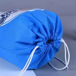 Wholesale Cheap Price and Reusable Custom <strong>Pattern</strong> Printing PP Non Woven Summer Camp <strong>Draw</strong> <strong>String</strong> <strong>Bag</strong> - Product Image 4
