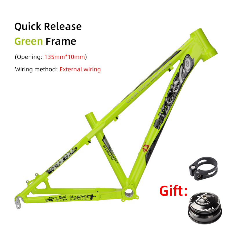 QR Green Frame