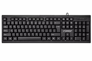 Teclado de oficina con cable, 104 teclas, con puerto USB, Multimedia - Product Image 3
