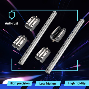 Bloques de guía de movimiento lineal XYZ de longitud personalizada Sistema CNC Carril compatible Rodamientos lineales Deslizador Guías lineales de calidad superior - Product Image 4
