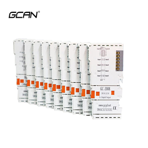 GCAN ampliado CANopen / Modbus / EtherCAT / Profinet módulo IO remoto adaptador de acoplador de entrada y salida analógica digital
