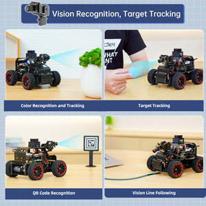MentorPi A1 AI Vision ROS2 Robot con telaio Ackermann, Lidar per guida automatica, mappatura Base navigazione su Raspberry Pi 5 - Product Image 3