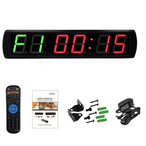 Telecomando YIZHI 4 pollici Display digitale a LED programmabile conto alla rovescia cronometro orologio parete Home Gym Fitness intervallo Timer - Product Image 5