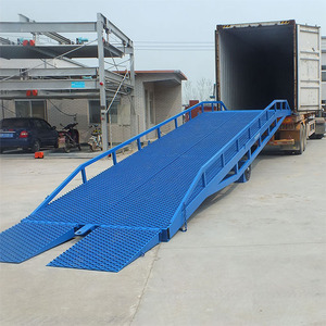 Máquina niveladora de muelle hidráulico de 8 toneladas, plataforma elevadora de carga de contenedores de puente de embarque, rampa de carga de fábrica, rampa de montacargas - Product Image 2