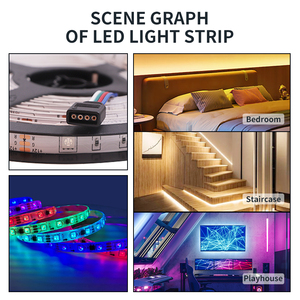 ไฟแถบ LED RGB อัจฉริยะ SMD5050 5ม. พร้อมแอป/ ไวไฟควบคุม5ม. 10ม. 15ม. สำหรับตกแต่ง - Product Image 3