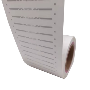 Customized RFID Tag Labels for Books Library <strong>UHF</strong> Sticker RFID White Smart Label for Item Finding - Product Image 1