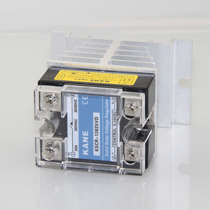 <strong>SCR</strong>-25VD Solid State Relay PLC 0-10v <strong>SCR</strong> Power <strong>Controller</strong> SSR-100VD Linear Control Booster SSVR with I-50 Heatsink Cooler - Product Image 2