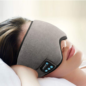 Kulaklıklarla Bluetooth uyku maskesi, uyku sırasında müzik podcast meditasyon uygulamalarını rahatça dinlemenizi sağlar - Product Image 1