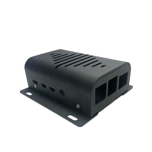 <strong>Custom</strong> Powder Coating Aluminum <strong>Raspberry</strong> <strong>PI</strong> 4 Enclosure <strong>Case</strong> - Product Image 1