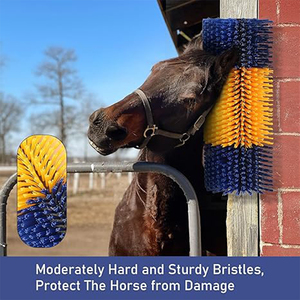 Ngựa Scratch Bàn Chải Massage bò bàn chải con lăn để làm giảm ngứa cho vật nuôi chẳng hạn như bò cừu - Product Image 6