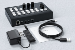 Multicamera Video <strong>Switcher</strong> with <strong>4</strong> x HDMI <strong>Inputs</strong> for live streaming
