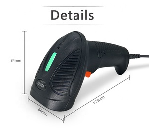 Portable <strong>Barcode</strong> <strong>Scanner</strong> 2D QR Bar <strong>Code</strong> Reader Wired <strong>Barcode</strong> <strong>Scanners</strong> for <strong>Android</strong> IOS Mobile Payment Escaner