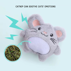 Juguetes de hierba gatera al por mayor, juguetes de peluche de hierba gatera para gatos, juguetes masticables de interior - Product Image 2