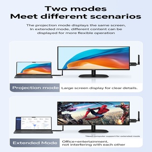50M inalámbrico HDMI 2,4 GHz/5,8 GHz 1080P 60Hz WiFi HDMI extensor transmisor de vídeo receptor para TV PC Cámara 1tx a 4rx disponible - Product Image 5
