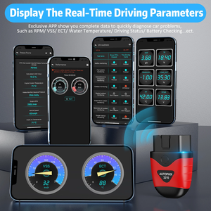AUTOPHIX 3210 Wireless OBD2 Scanner lettore di codici auto OBD 2 strumenti di scansione diagnostica batteria Test di allarme impostazione Test prestazioni