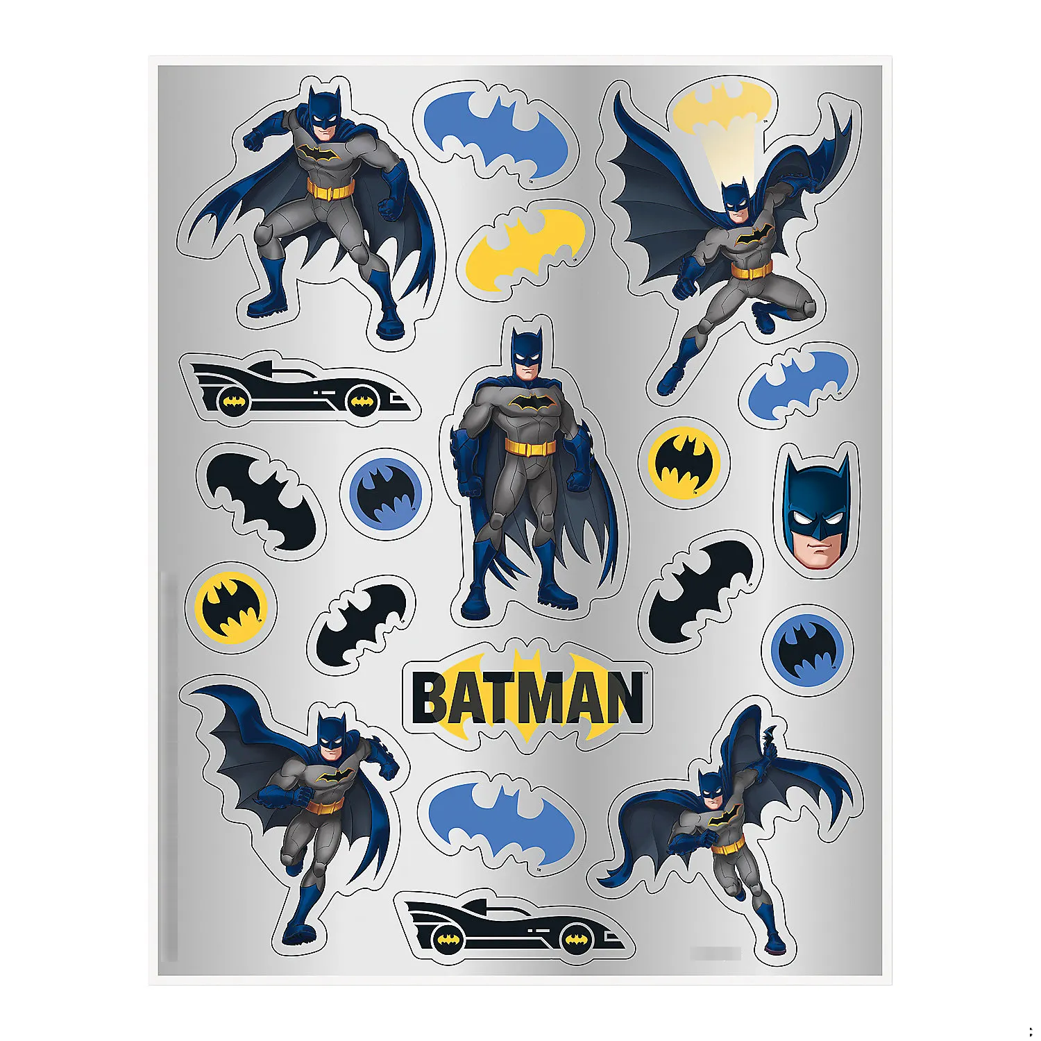 Top Venda Impermeável Personalizado Transparente Beijo Corte Batman Herói Adesivo Folhas