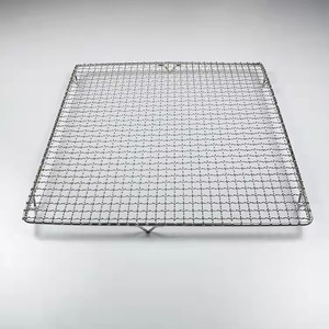 Produttori di acciaio inox personalizzato griglia per Barbecue quadrato rotondo facile da pulire cibo Rack - Product Image 2
