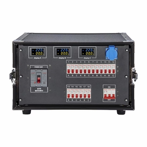 12 principal del canal de entrada y salida 63A poder de suministro de equipos de audio de 3 fase de distribución de potencia para pro audio - Product Image 1
