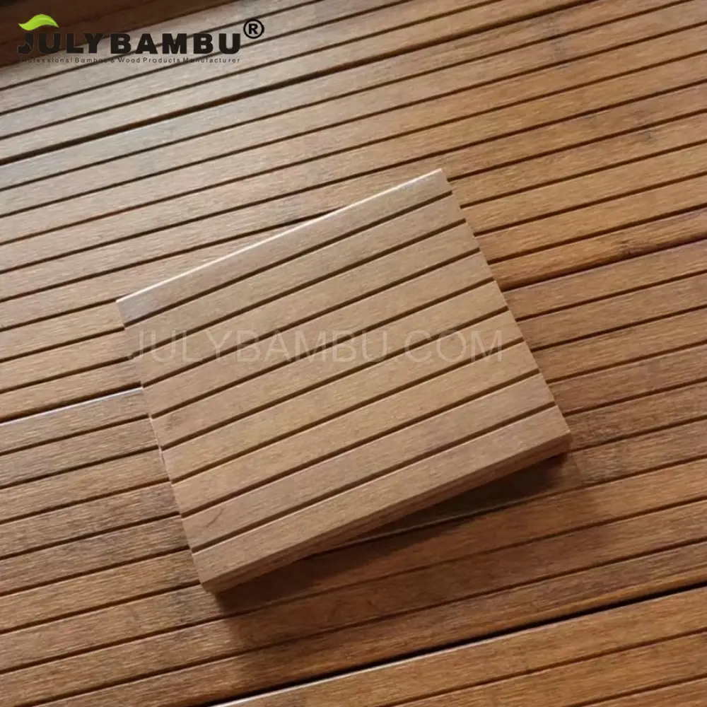 Meilleur prix Terrasse Revêtement de sol extérieur carbonisé en profondeur Plancher extérieur en bois de bambou pour l'amélioration de l'intérieur utilisé