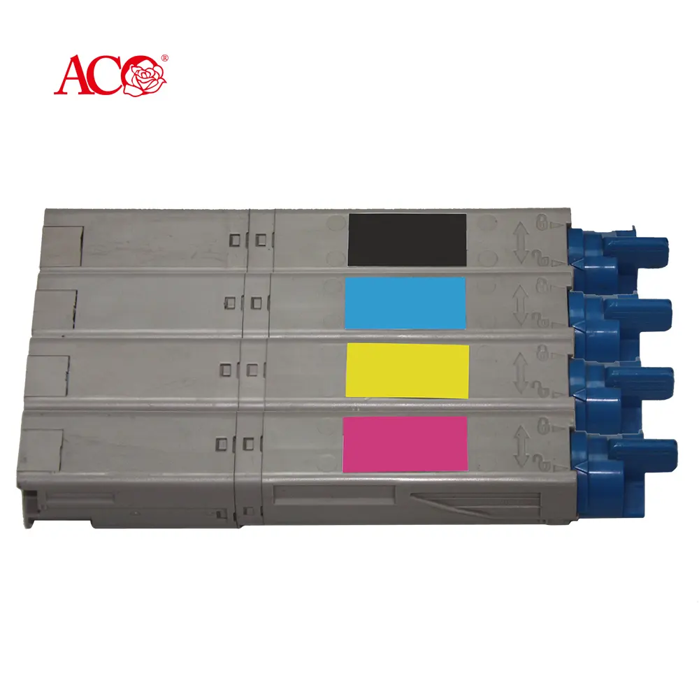 ACO Fornitore All'ingrosso Cartuccia di Toner Compatibile Per OKI C3520 C3530 MC350 MC360 C3300 C3400 C3450 C3600