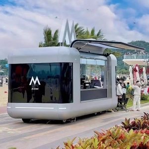 Đường phố nhượng Bộ Bánh Pizza cà phê phục vụ Kem giỏ hàng điện thoại di động cửa hàng Airstream thực phẩm Trailer cửa hàng - Product Image 1