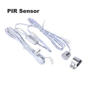 Detector humano mini interruptor de luz LED infrarrojo Sensor de luz inteligente para el hogar con cable Dupont 12V sensor de movimiento PIR - Product Image 1