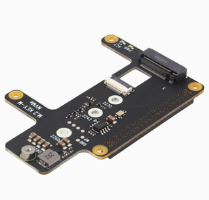 Nuovissimo e originale Raspberry Pi 5 pi5 PCIe to M.2 NVMe M.2 SSD scheda di espansione X1015 alloggiamento metallico opzionale e radiatore - Product Image 3