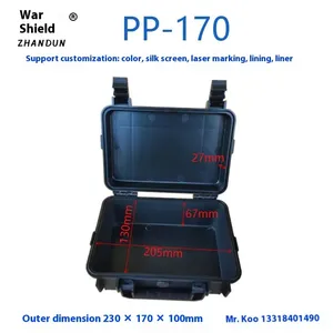 高品质定制工具箱硬塑料手提箱机械工具箱 - Product Image 2
