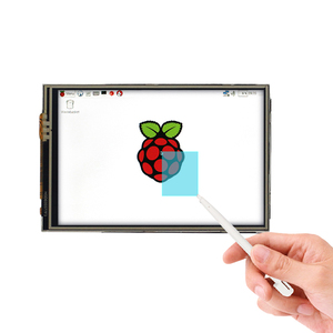 Raspberry Pi 4 Modell B 3,5-Zoll-Touchscreen-TFT-Display 480x320 LCD-Modul mit Acryl gehäuse für Raspberry Pi 4B