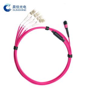 サンシャイン高温安定性12 4Gコア光ファイバパッチコードシングルマルチモードMPO ScファンFTTH対応最適