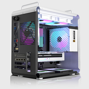 OEM spezielle PC-Schrank Desktop-Fall Netzteil PC Gaming Computer Tower Computer Gaming-Schrank Fall Gaming-Schrank 7 Lüfter
