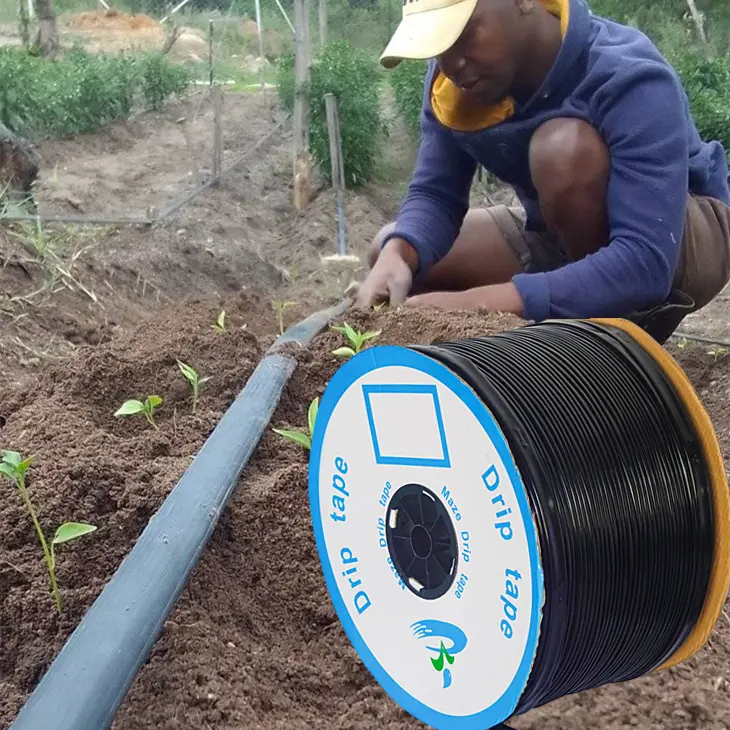 Irrigazione a nastro gocciolante 16mm Farm Cinta de Riego Por Goteo Kit sistema di irrigazione a goccia per agricoltura per 1 ettaro