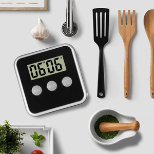 2025 LCD Digital Screen Küchen timer Großes Display Digitaler Timer Quadrat Kochen Countdown Countdown Wecker Schlaf Stoppuhr - Product Image 6
